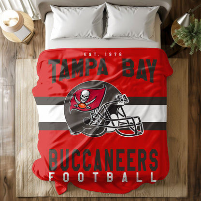 Tampa Bay Buccaneers Fleece Throw Blanket & Quilt