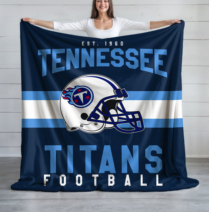 Tennessee Titans Fleece Throw Blanket & Quilt