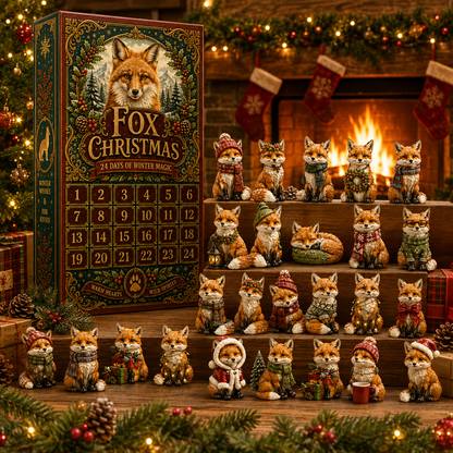 ✨24-Day Christmas Countdown Advent Calendar –Fox decoration