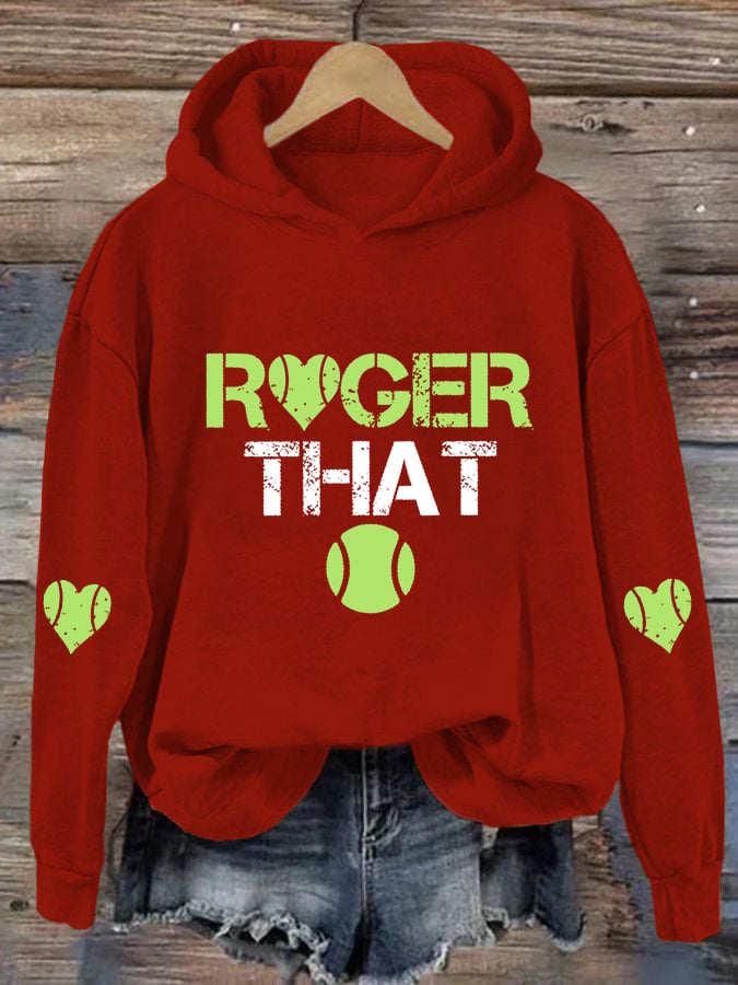 Women's Tennis Casual Hoodie