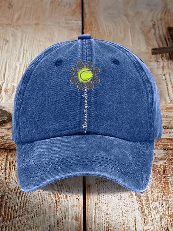 Tennis Printed Baseball Cap