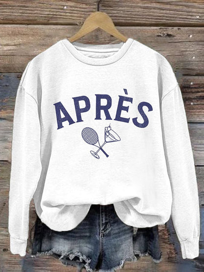 Women's Apres Tennis Casual Sweatshirt