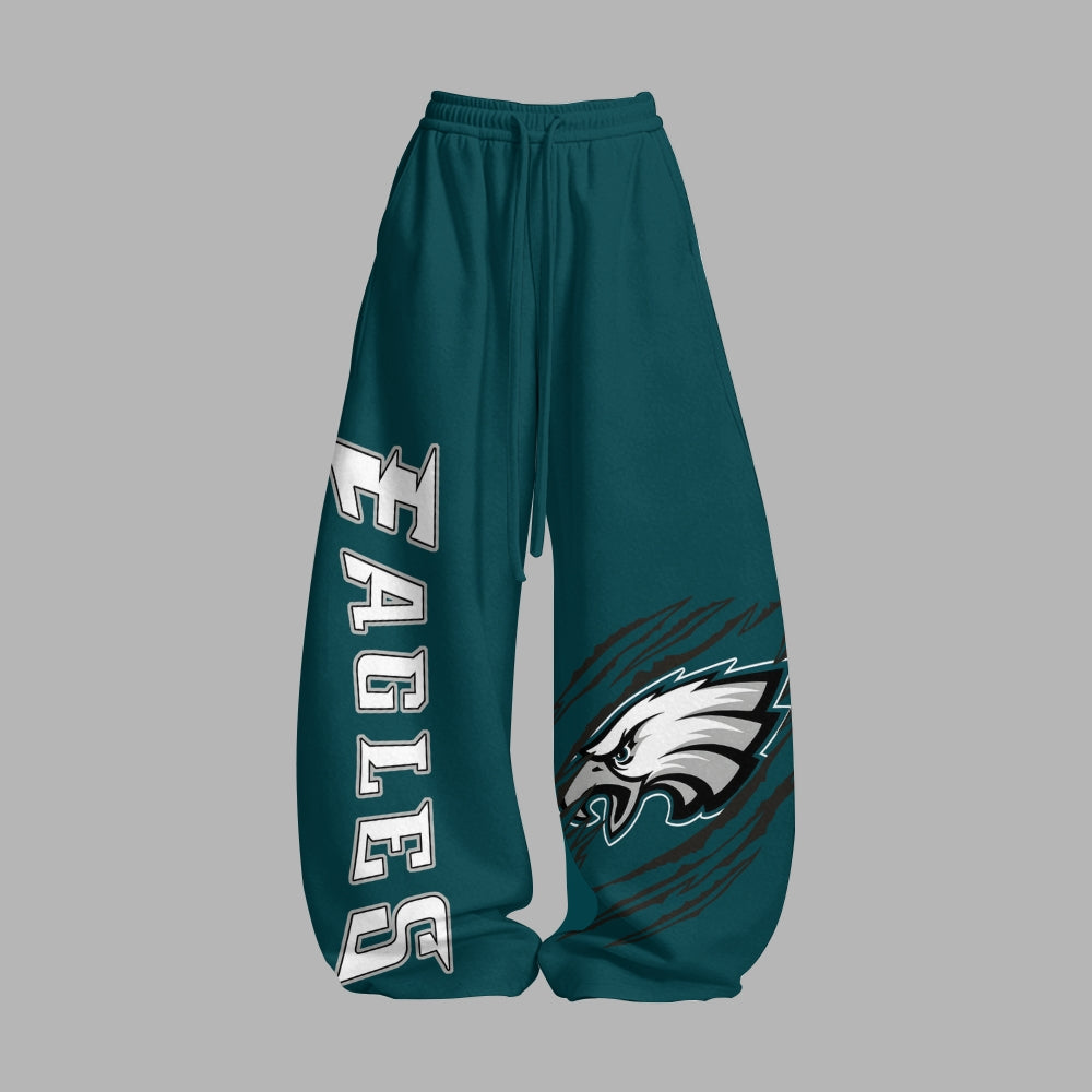 Philadelphia Eagles Vintage Plush Hoodie set | NFL