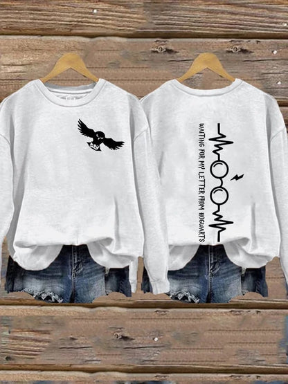 Women's Halloween Print Casual Sweatshirt