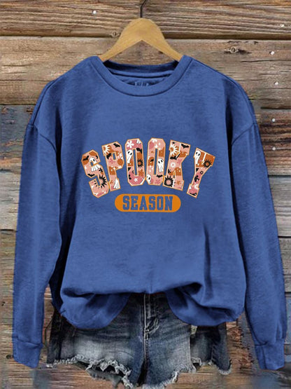 Women's Spooky Season Casual Sweatshirt