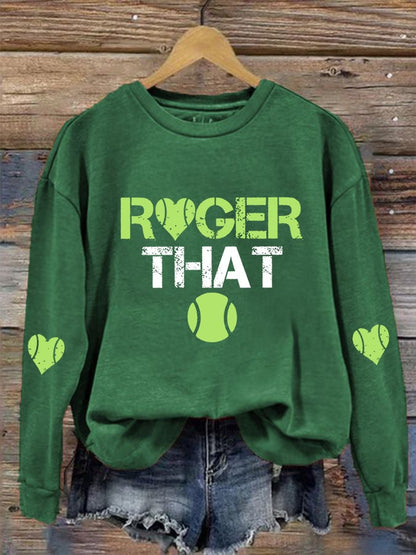 Women's Tennis casual sweatshirt