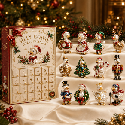 Duck 24-Day Advent Calendar – Christmas Countdown Collectible Figurines
