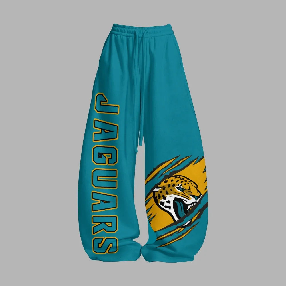 Jacksonville Jaguars Vintage Plush Hoodie set | NFL