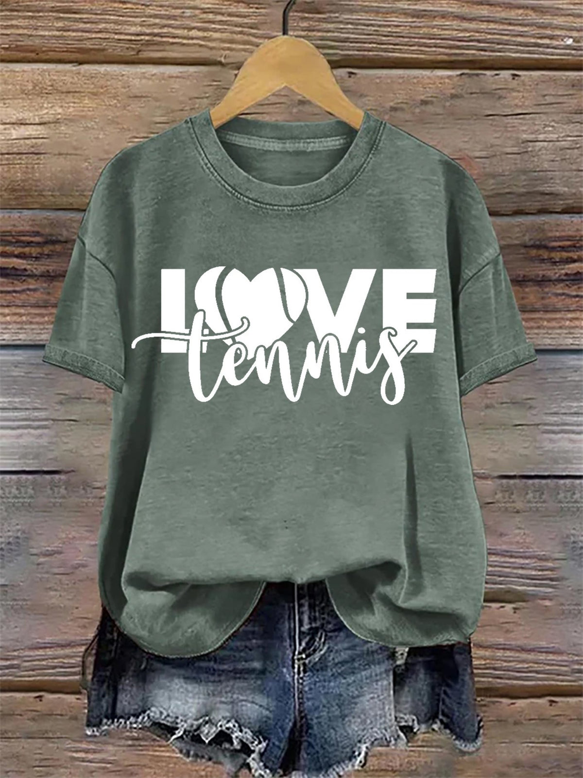 Women's Apres Tennis Print T-shirt
