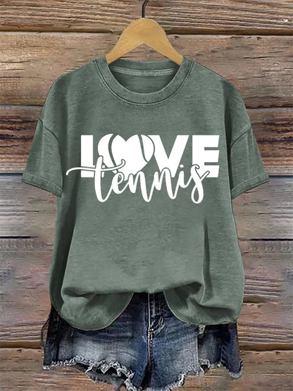 Women's Apres Tennis Print T-shirt