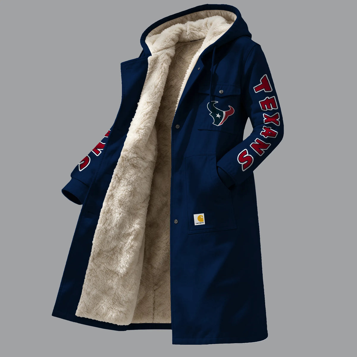 Houston Texans Vintage Reworked Workwear Fleece Pocket | NFL