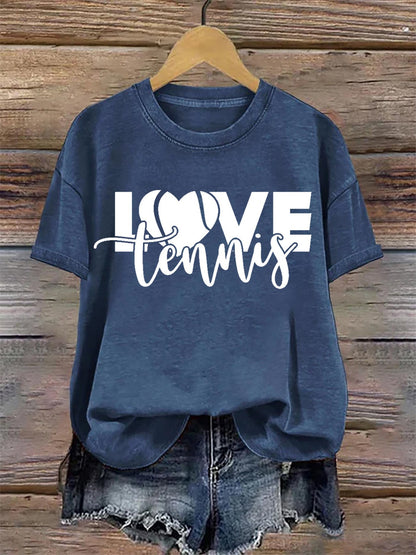 Women's Apres Tennis Print T-shirt