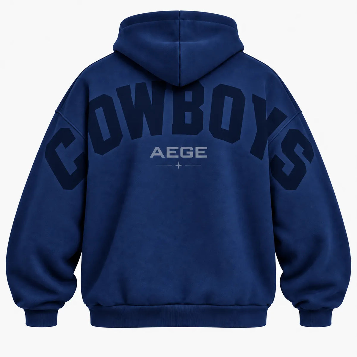 DALLAS COWBOYS AIRY CLOUD FEEL OVERSIZED BACK GRAPHIC HOODIE