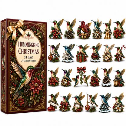 24-Day Advent Calendar Hummingbird Blind Box | Countdown Christmas Gift