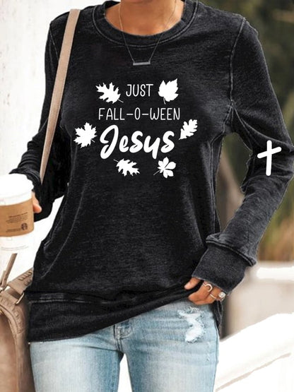 Women's Fall-o-Ween Jesus Sweatshirt