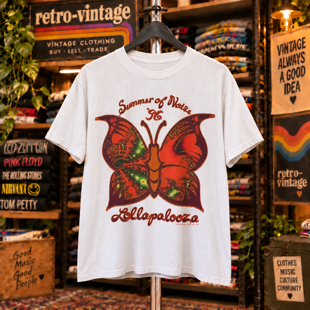 Vintage Lollapalooza Festival T-Shirt