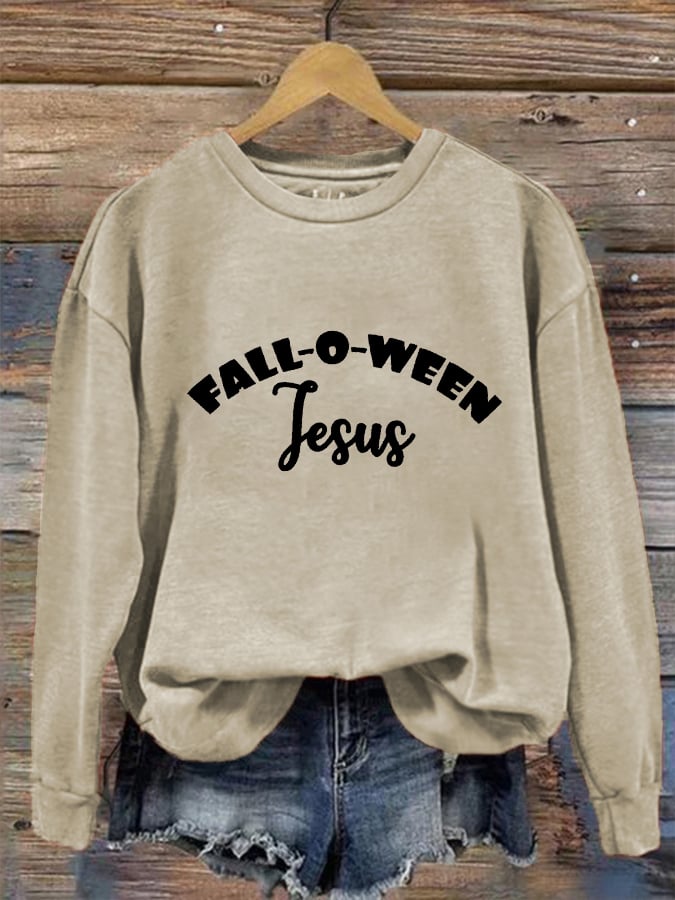 Women's Fall-o-Ween Jesus Sweatshirt