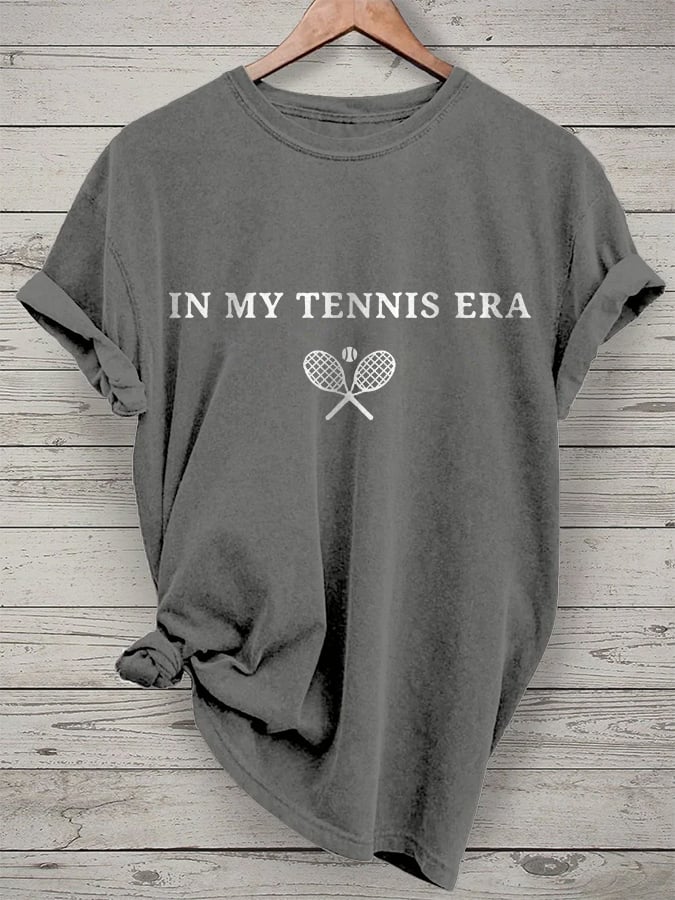 Women's In My Tennis Era Print T-Shirt