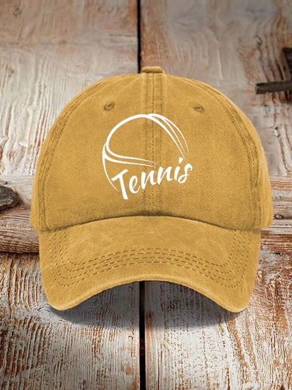 Tennis Lover Printed Unisex Hat