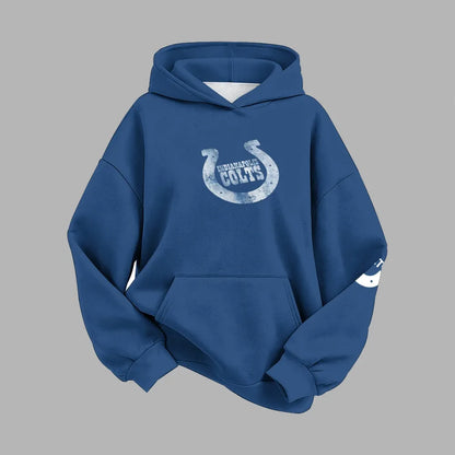 Indianapolis Colts Vintage Plush Hoodie set | NFL