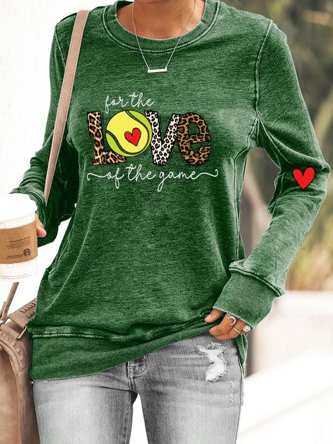 Women's Tennis Casual Sweatshirt