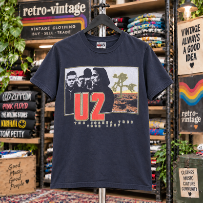 Vintage U2 The Joshua Tree 1987 Tour T-Shirt