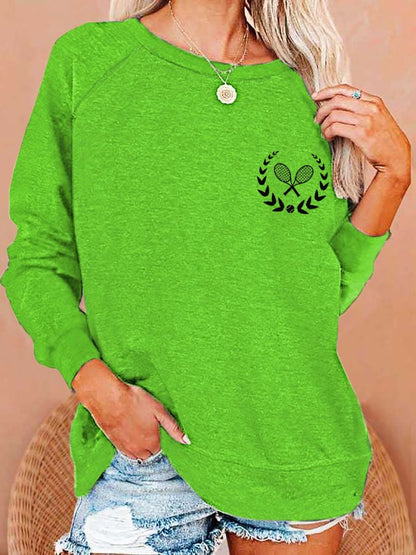 Women's Clothing Tennis Lovers Casual Sweaters