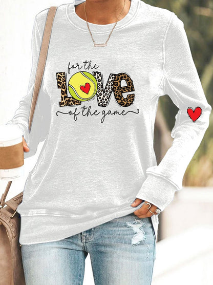 Women's Tennis Casual Sweatshirt