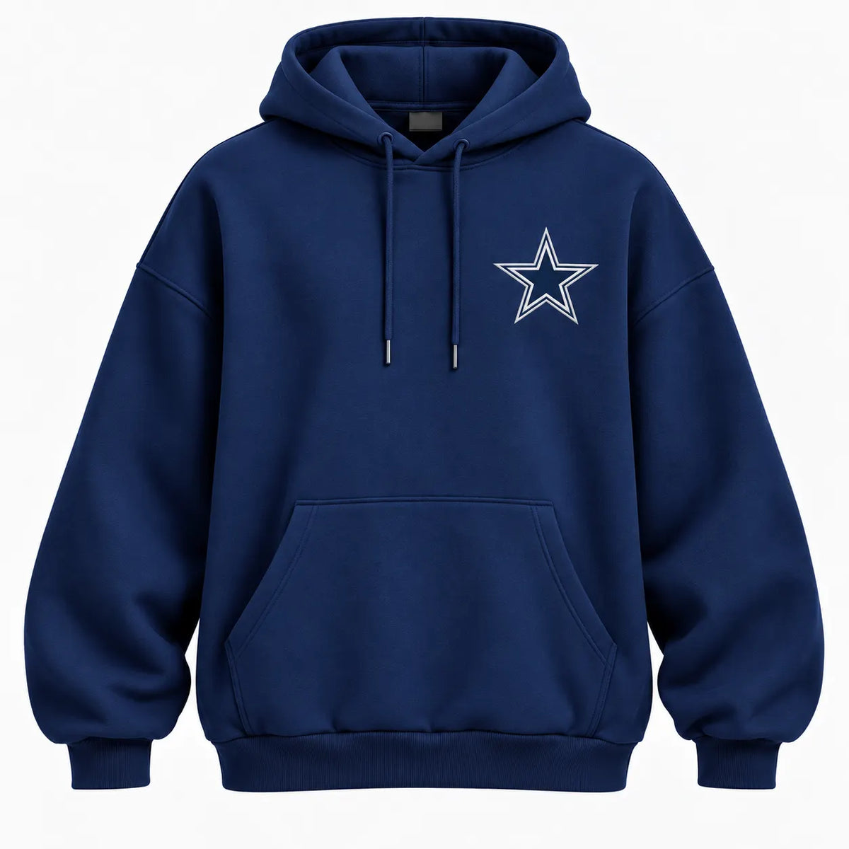 DALLAS COWBOYS AIRY CLOUD FEEL OVERSIZED BACK GRAPHIC HOODIE