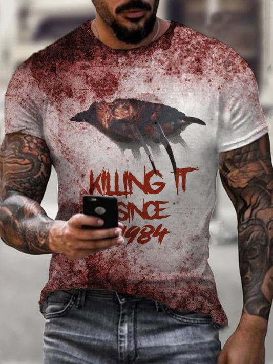 Men's killing it printed T-shirt