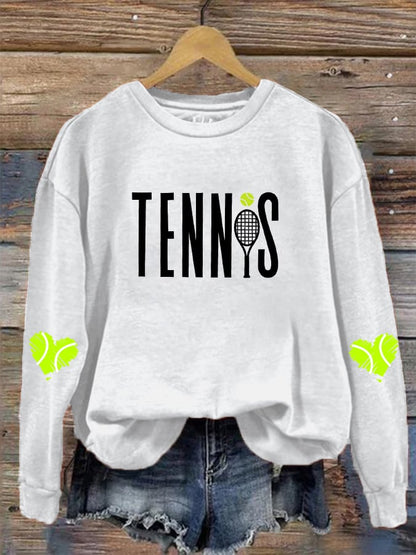 Women's Clothing Tennis Lovers Casual Sweaters