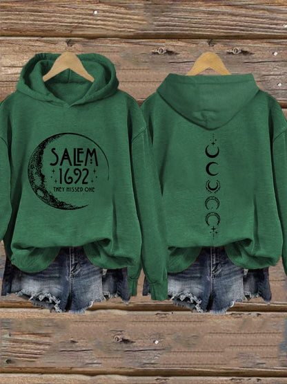 Women's Salem 1692 They Missed One Casual Hooded Sweatshirt