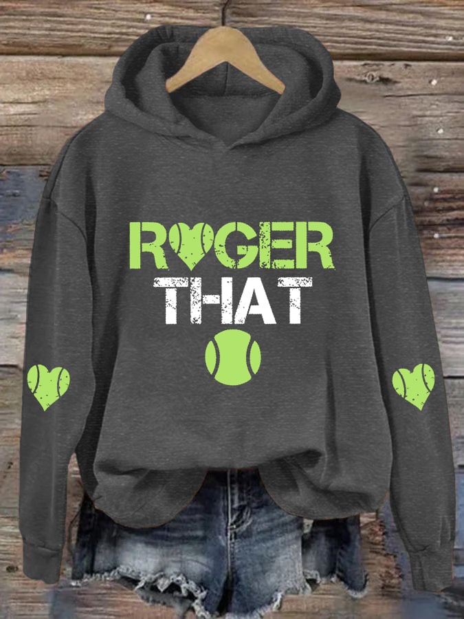 Women's Tennis Casual Hoodie