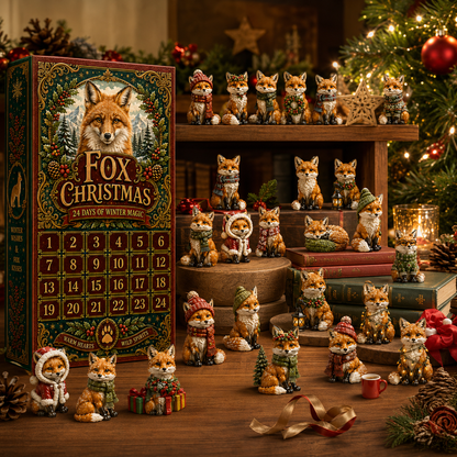 ✨24-Day Christmas Countdown Advent Calendar –Fox decoration