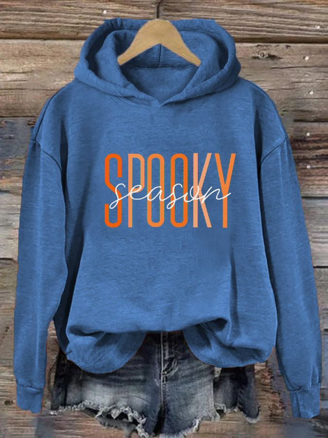 Women's Spooky Season Casual Hoodie