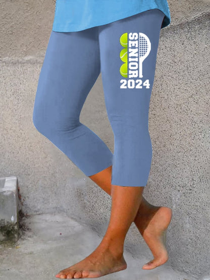 Women's Apres Tennis  Print Leggings