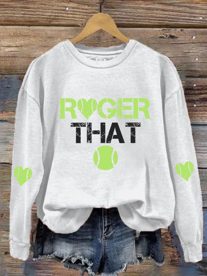 Women's Tennis casual sweatshirt