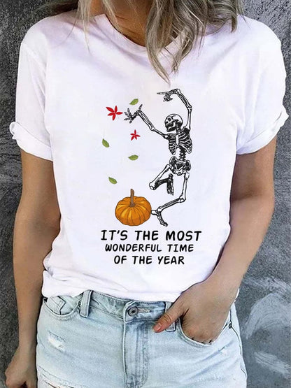 Women's It's the Most Wonderful Time of the Year  Print T-Shirt