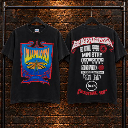 Vintage Lollapalooza Tour T-Shirt