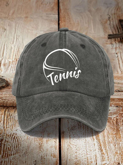 Tennis Lover Printed Unisex Hat