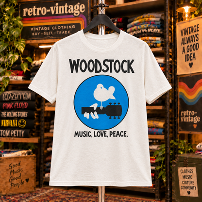 Retro Woodstock Festival Hippie T-Shirt