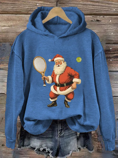 Women's Christmas Tennis Casual Hoodie
