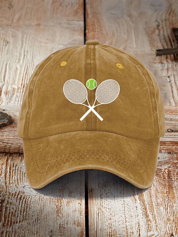 Tennis Lover Printed Unisex Hat