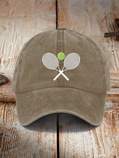 Tennis Lover Printed Unisex Hat