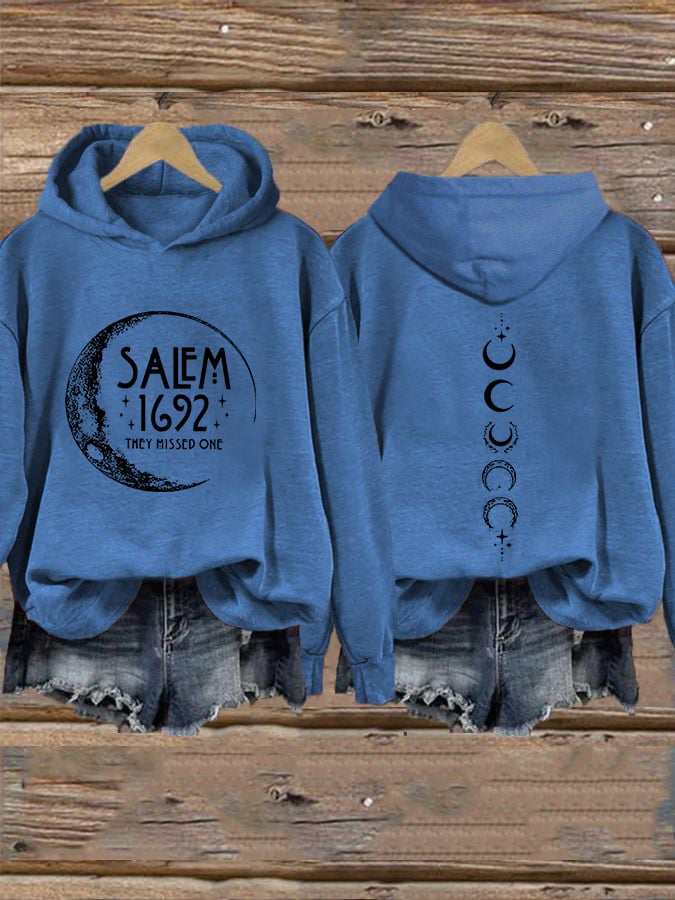 Women's Salem 1692 They Missed One Casual Hooded Sweatshirt