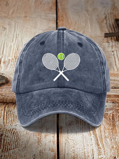 Tennis Lover Printed Unisex Hat