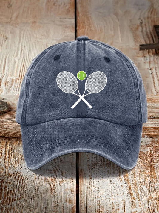 Tennis Lover Printed Unisex Hat