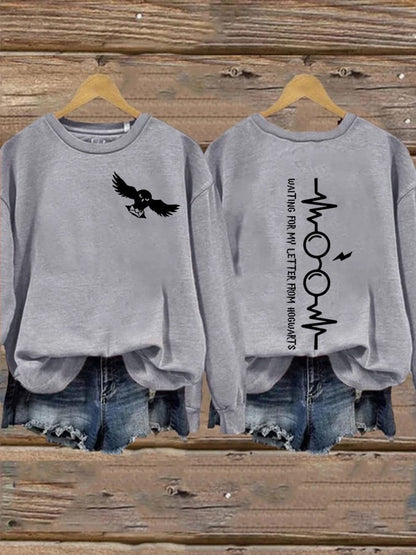 Women's Halloween Print Casual Sweatshirt