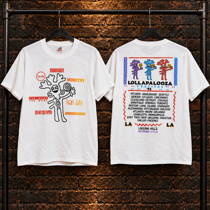 Vintage Lollapalooza Tour T-Shirt