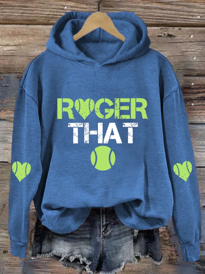 Women's Tennis Casual Hoodie